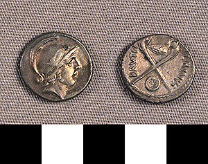 Thumbnail of Coin: Roman Republic, Denarius (1919.63.0976)