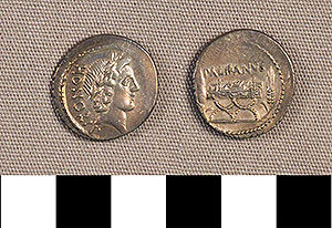 Thumbnail of Coin: Roman Republic, Denarius (1919.63.0997)