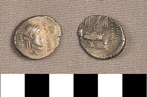 Thumbnail of Coin: Roman Republic, Denarius (1919.63.1005)