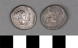 Thumbnail of Coin: Roman Republic, Denarius (1919.63.1023)