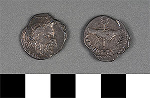 Thumbnail of Coin: Roman Republic, Denarius (1919.63.1049)