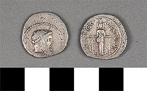 Thumbnail of Coin: Roman Republic, Denarius (1919.63.1058)