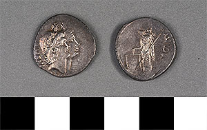 Thumbnail of Coin: Roman Republic, Denarius (1919.63.1086)