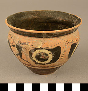 Thumbnail of Black Figure Mastoid Cup (1922.01.0037)