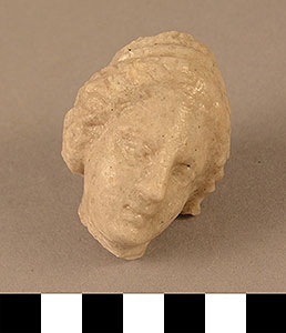 Thumbnail of Figurine Fragment: Head of Aphrodite (1922.01.0178)