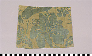Thumbnail of Artifact Remnant: Textile Upholstery Sample, Damask (1925.02.0055)