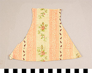 Thumbnail of Material Sample: Ribbon Brocade Clothing Fragment (1925.02.0178)