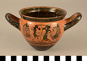 Thumbnail of Black Figure Mastoid Cup (1927.02.0009)