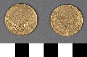 Thumbnail of Coin: Turkey, Piastre, 100 (1971.15.0020)