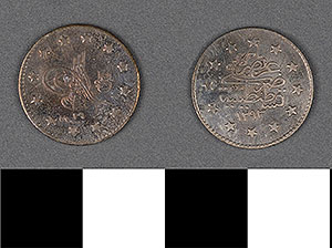 Thumbnail of Coin: Turkey,  Bir Kurusluk (1971.15.0094)