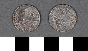 Thumbnail of Coin: Egypt, Iki Kurus (1971.15.0103)