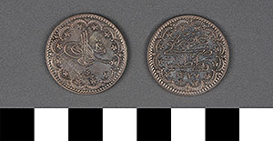 Thumbnail of Coin: Turkey, Bes Kurusluk (1971.15.0119)