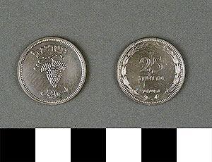 Thumbnail of Coin: Israel, 25 Pruta (1971.15.0154)