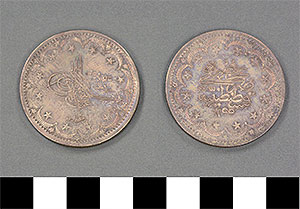 Thumbnail of Coin: Ottoman Empire, Kurus (1971.15.0209)