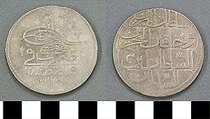 Thumbnail of Coin: Ottoman Empire, Silver Crown (1971.15.0287)