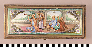 Thumbnail of Commemorative Olympic Case Presented to Avery Brundage by the Polo and Equestrian Association of Iran (1977.01.0162)