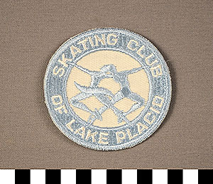 Thumbnail of Commemorative Patch:  Skating Club of Lake Placid (1980.09.0049)