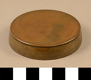 Thumbnail of Gimbal-Mounted Compass Lid for Case (1984.16.0047B)