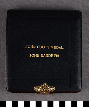 Thumbnail of John Scott Medal in Case (1991.04.0003)