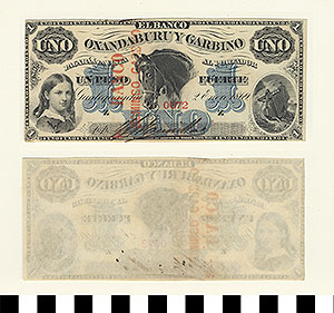 Thumbnail of Bank Note: Argentina, 1 Peso (1992.23.0069)