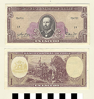 Thumbnail of Bank Note: Chile, 1 Escudo (1992.23.0228)
