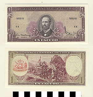 Thumbnail of Bank Note: Chile, 1 Escudo (1992.23.0235)