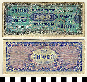 Thumbnail of Bank Note: France, 100 Francs (1992.23.0484)