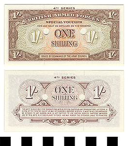 Thumbnail of Bank Note: England, 1 Shilling (1992.23.0634)
