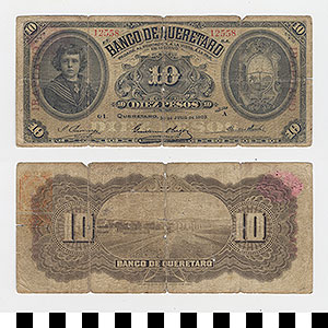 Thumbnail of Bank Note: Mexico, 10 Pesos (1992.23.1262)