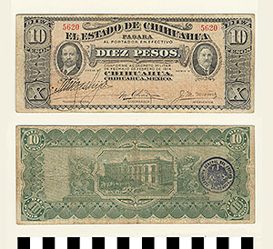 Thumbnail of Bank Note: Mexico, 10 Pesos (1992.23.1297)