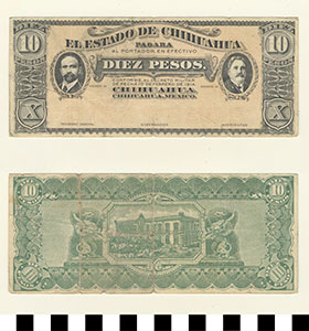 Thumbnail of Bank Note: Mexico, 10 Pesos (1992.23.1301)