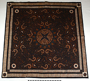 Thumbnail of Batik Textile, Tablecloth or Headdress (1993.18.0052)