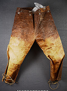 Thumbnail of Man’s Kayak Suit: Waterproof Pants (1998.19.2735B)