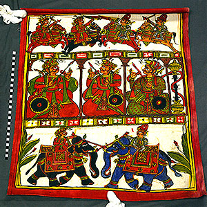 Thumbnail of Mithila Painting: Canvas (2012.07.0054A)