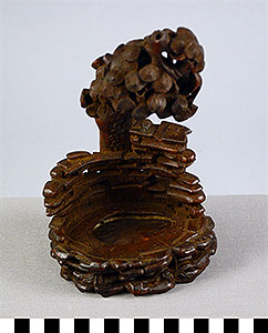 Thumbnail of Figurine Stand: Seated Buddha  (2015.09.0005B)