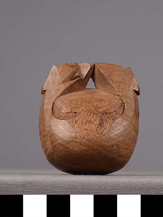 Thumbnail of Mu-Yu, Wooden Fish Buddhist Sutra-Reading Bell Drum ()