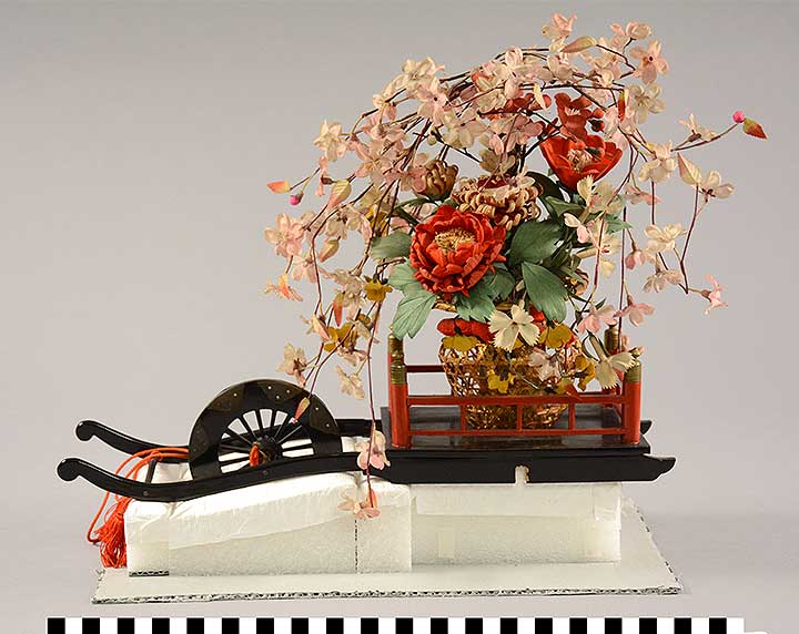Thumbnail of Hina Matsuri, Girls Day, Dolls Day, Miniature Flower Cart (1900.43.0041A)