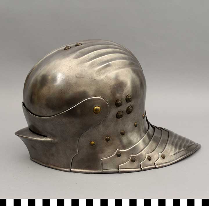 Thumbnail of Reproduction Gothic Armor: Helmet (1913.09.0002A)