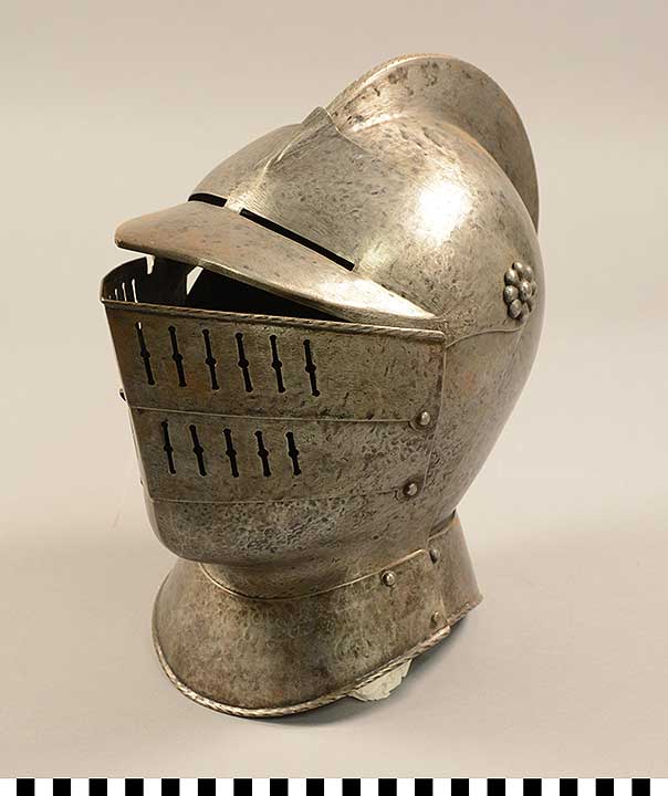 Thumbnail of Reproduction Plate Armor: Armet-Style Helmet (1913.09.0004A)