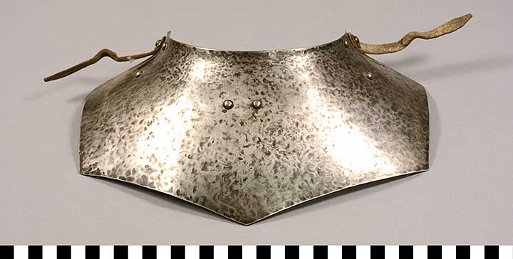 Thumbnail of Reproduction Plate Armor: Gorget Component (1913.09.0004G)