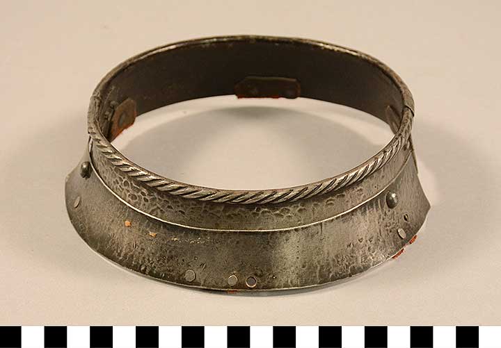 Thumbnail of Reproduction Plate Armor: Gorget Component (1913.09.0004I)