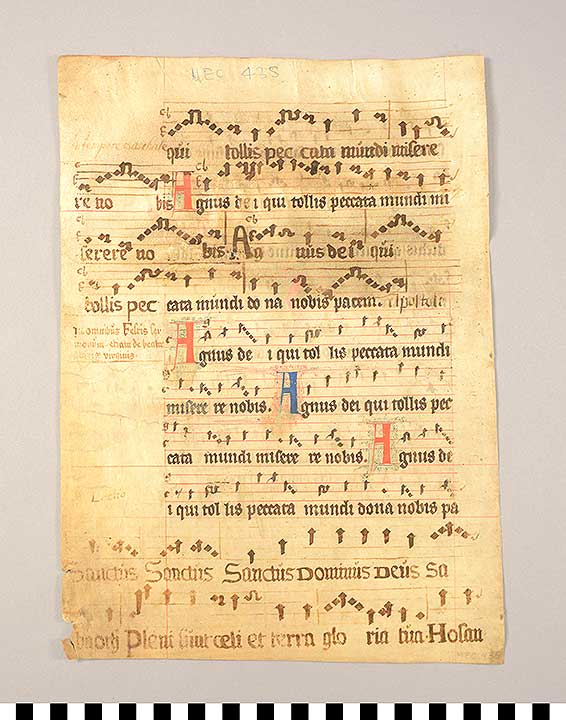 Thumbnail of Folio: Missal ()