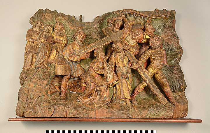 Thumbnail of Carving: Carrying the Cross (1917.05.0011)