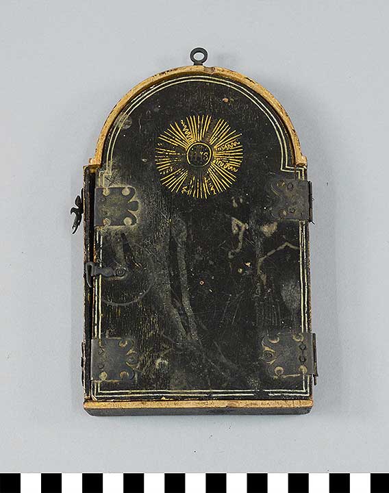 Thumbnail of Miniature Triptych: Mysteries of the Rosary (1922.04.0001)