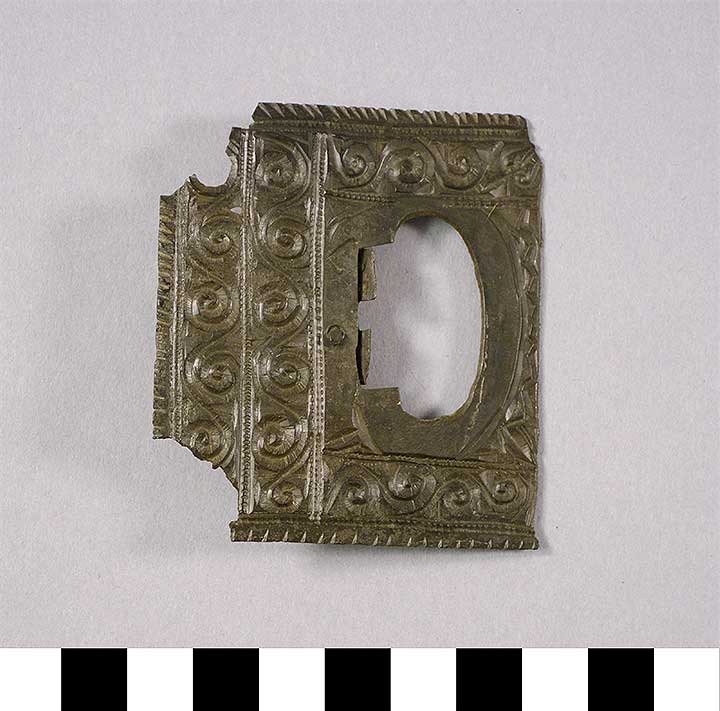 Thumbnail of Buckle Plaque, Fragment (1924.02.0072C)