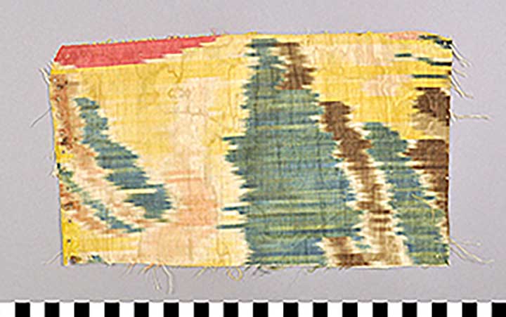 Thumbnail of Material Sample: Ikat Fragment (1925.02.0140)