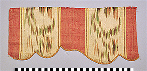 Thumbnail of Material Sample: Ikat Fragment (1925.02.0142)