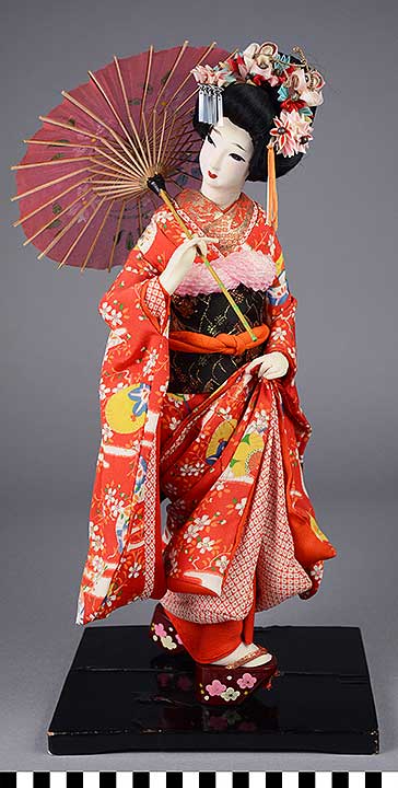 Thumbnail of Model Doll: Fuji-Musume, Dancing Girl (1955.02.0001)