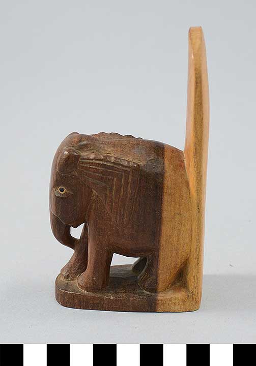 Thumbnail of Elephant Bookend (1971.12.0036)