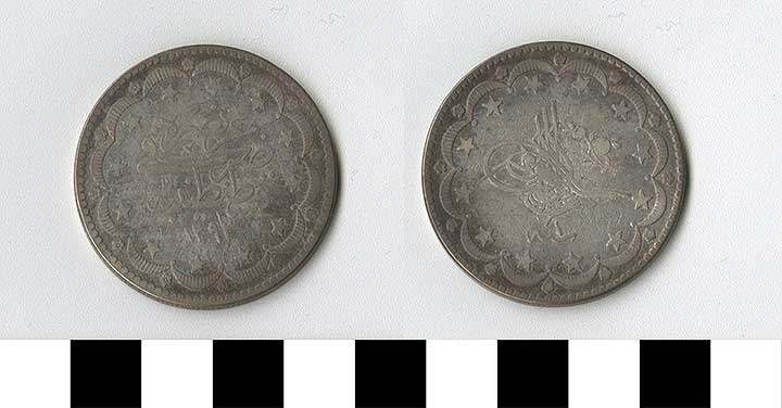 Thumbnail of Coin: Ottoman Empire, Mecidye (1971.15.0584)